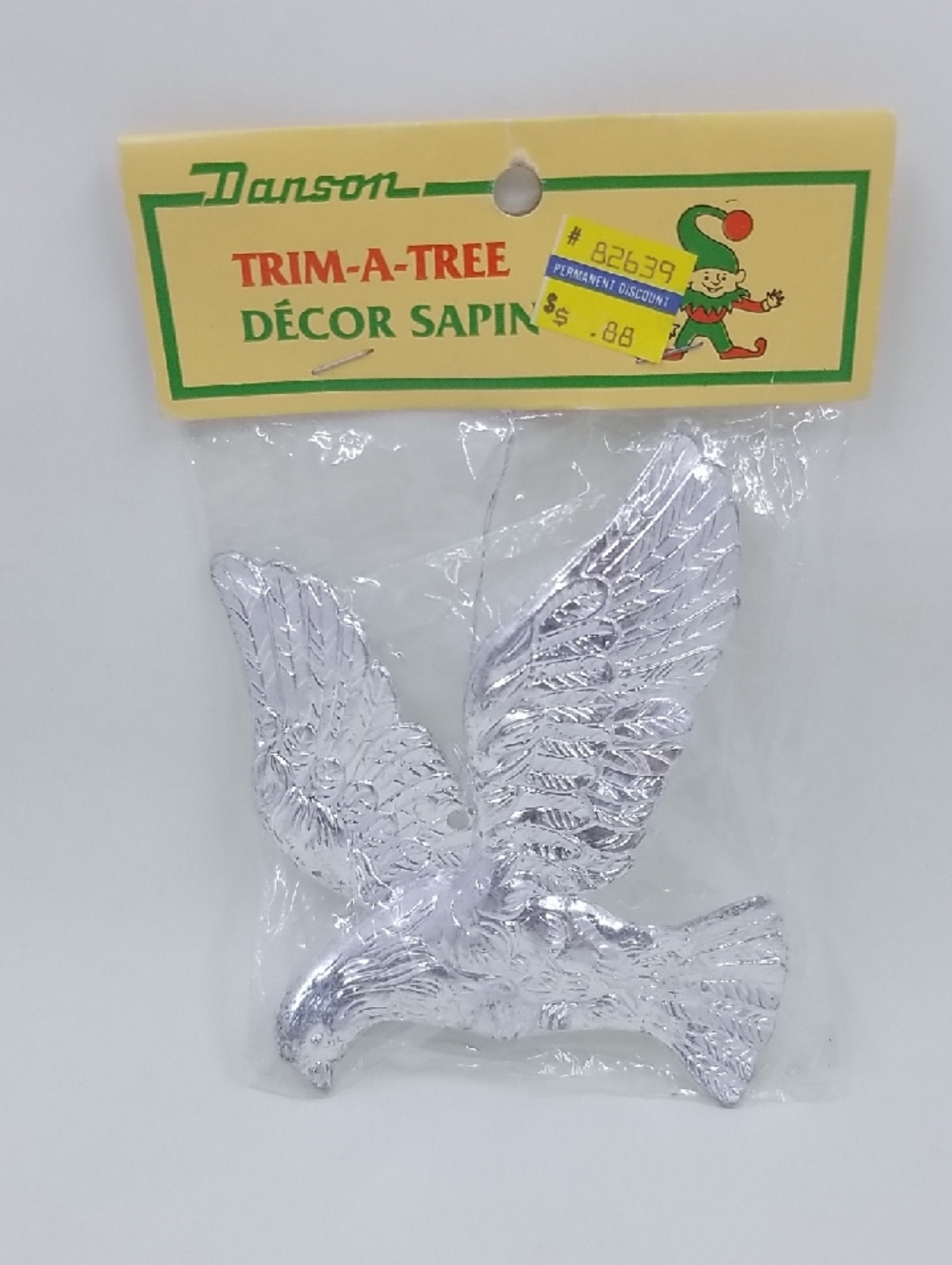 [DANSON TRIM-A-TREE] Silver Dove Ornament
